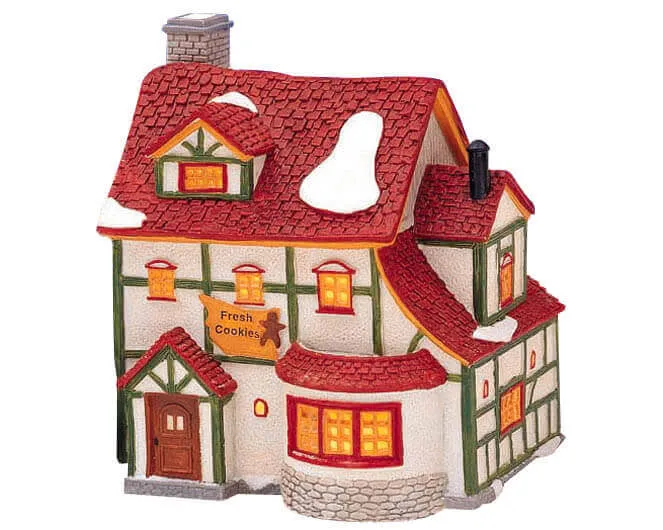 lemax-cookie-shop-miniaturhaus-beleuchtet image 1