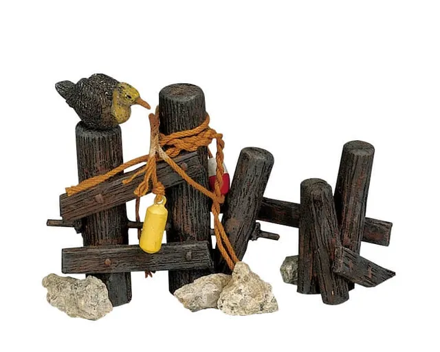 lemax-wooden-mooring-miniatur-steg-holidays-seasons image 1