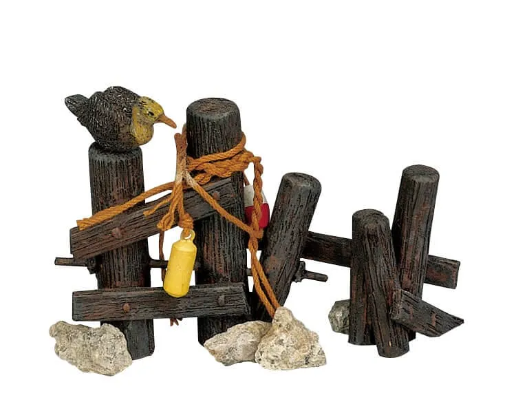 lemax-wooden-mooring-miniatur-steg-holidays-seasons image 1