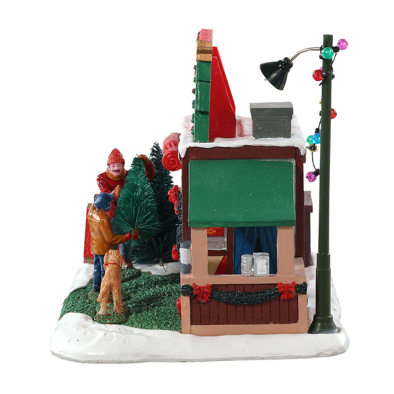 lemax-garland-grove-tree-lot-weihnachtsbaumverkauf image 2