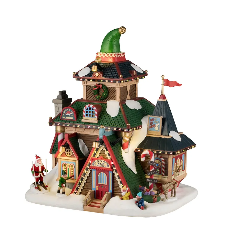 lemax-elwood-s-elf-lodge-miniatur-lodge-aus-santa-s-wonderland-32-49-statt-64-99 image 1