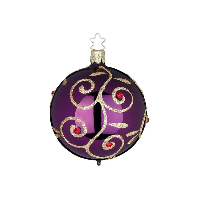 inge-glas-strahlende-leidenschaft-christbaumkugel-aus-glas-8-cm image 1