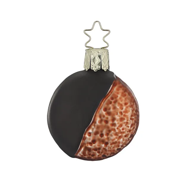 inge-glas-manufaktur-schokokeks-5-5-cm-glasfigur-weihnachtsanh-nger image 1