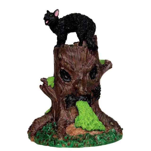 lemax-spooky-town-spooky-woods-tree-stump-miniatur-baumstumpf image 1