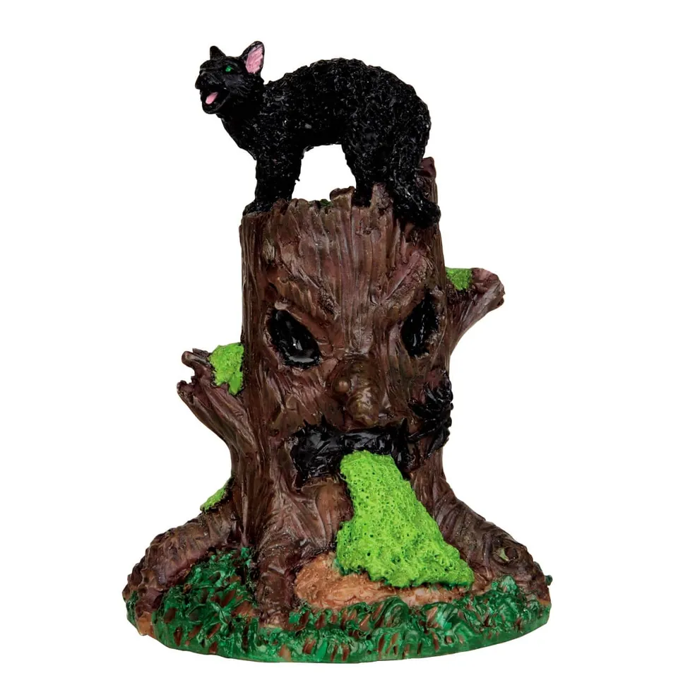 lemax-spooky-town-spooky-woods-tree-stump-miniatur-baumstumpf image 1