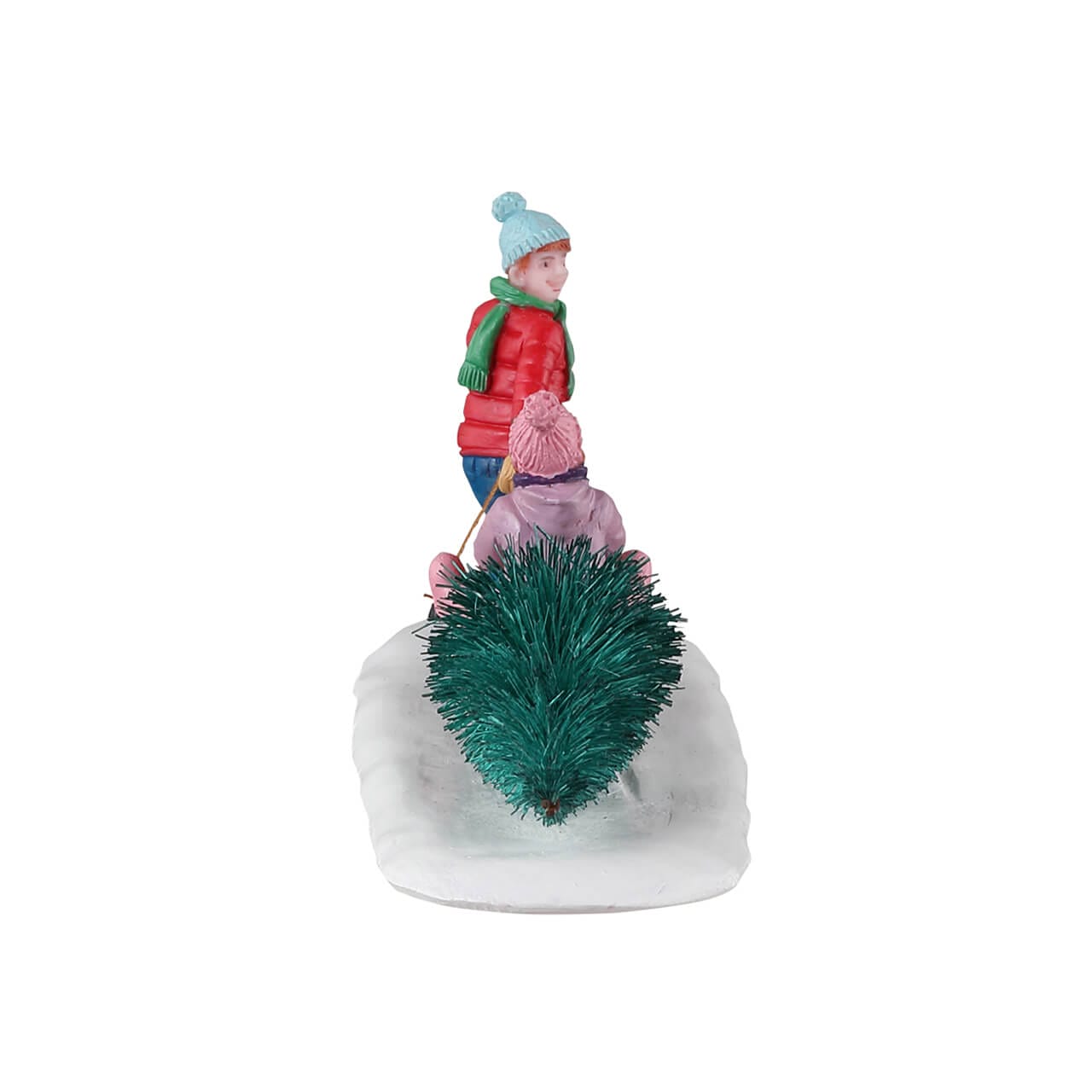 lemax-bringing-home-our-tree-geschwister-mit-baum-figur image 2