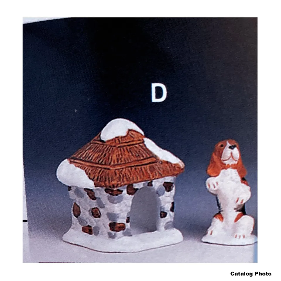 lemax-dog-house-begging-beagle-miniatur-hundeszene image 1