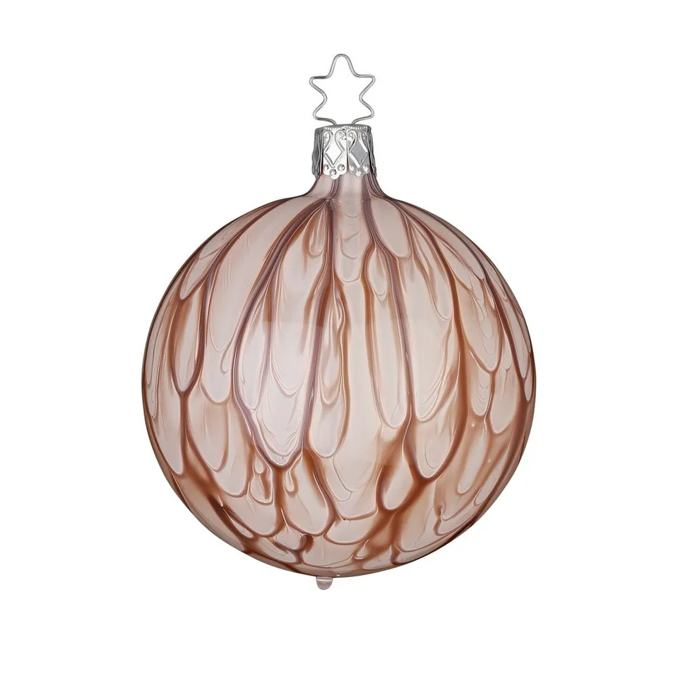 inge-glas-farbsymphonie-christbaumkugel-8-cm-braun image 1