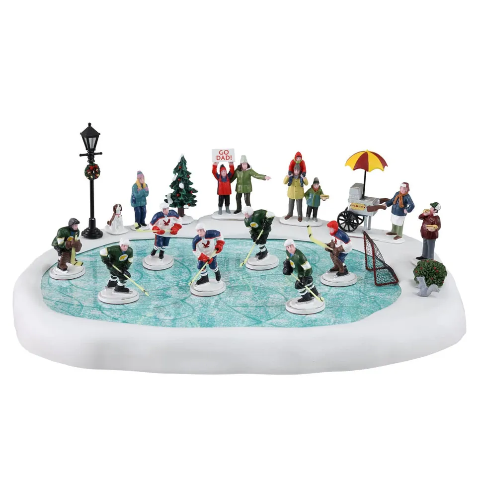 lemax-hockey-in-the-park-set-of-19-figuren-set image 1
