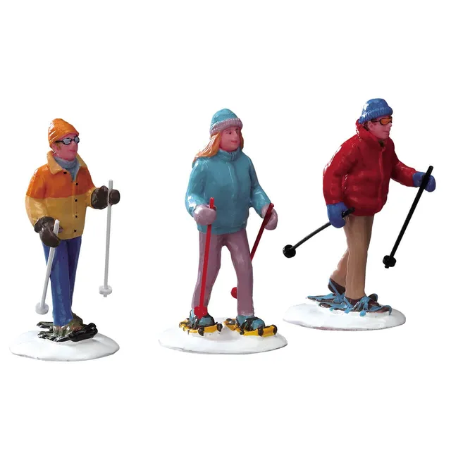 lemax-snowshoe-walkers-set-of-3-winterfiguren image 1