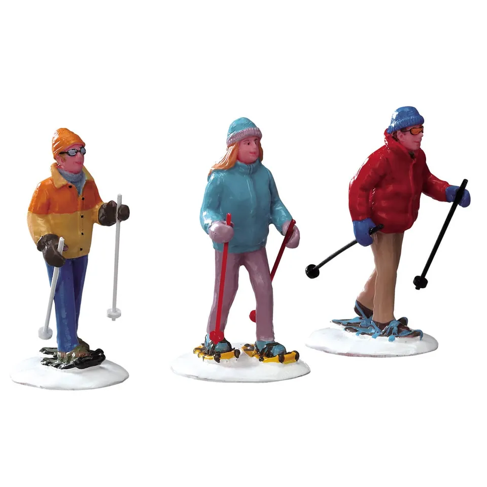 lemax-snowshoe-walkers-set-of-3-winterfiguren image 1