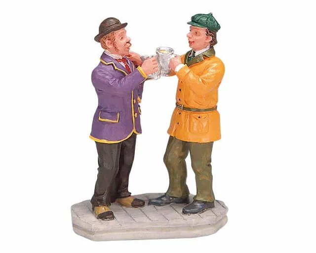 lemax-toasting-ansto-figuren-set-f-r-festszene image 1