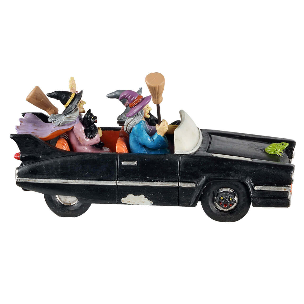 lemax-girls-night-out-on-halloween-miniatur-szene-hexen-cabrio-spooky-town image 4