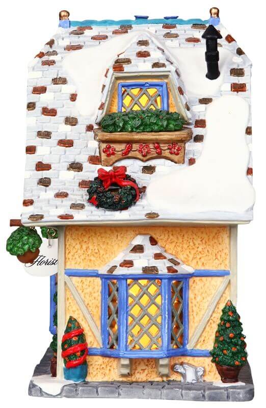 lemax-blossom-s-flower-shop-weihnachtsdorf-laden-beleuchtet image 3