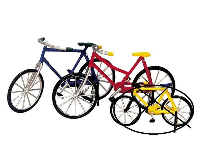 lemax-bicycle-self-stand-fahrrad-miniatur-zubeh-r image 1
