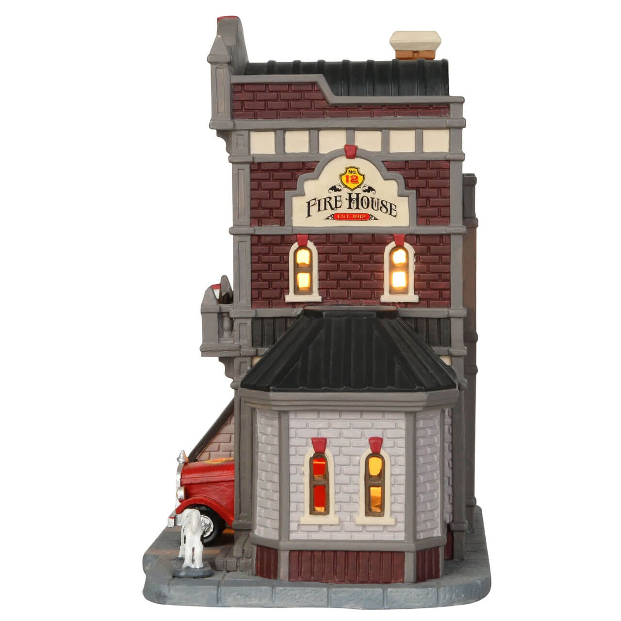 lemax-fire-house-no-12-beleuchtete-feuerwache image 3