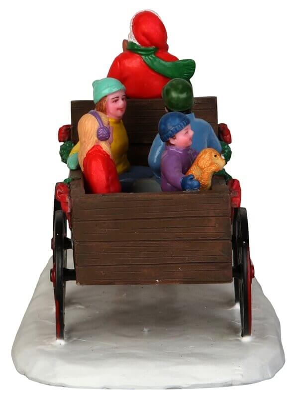 lemax-santa-s-wagon-ride-weihnachts-miniaturfigur-pferdekutsche image 4