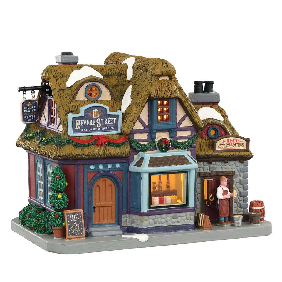 lemax-revere-st-candles-beleuchteter-kerzen-shop image 1
