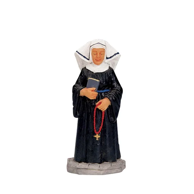 lemax-mother-superior-detailreiche-nonnenfigur-f-r-weihnachtsd-rfer image 1
