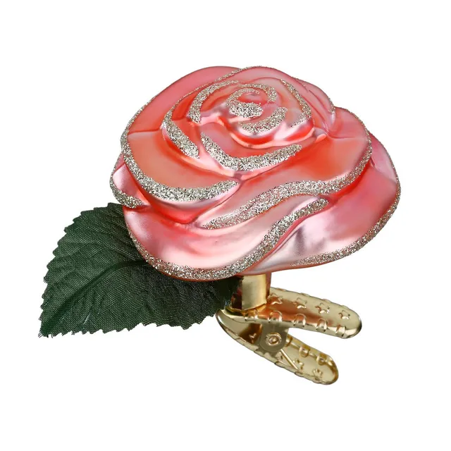 inge-glas-zarte-rose-christbaumkugel-anh-nger-aus-glas-5-cm image 1