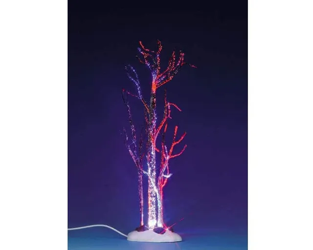 lemax-lighted-glazed-hickory-crystal-blue-beleuchteter-miniaturbaum image 1