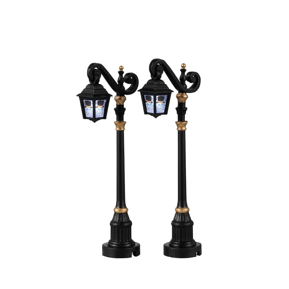 lemax-skeleton-deco-lamp-spooky-town-stra-enlaternen-2er-set image 1