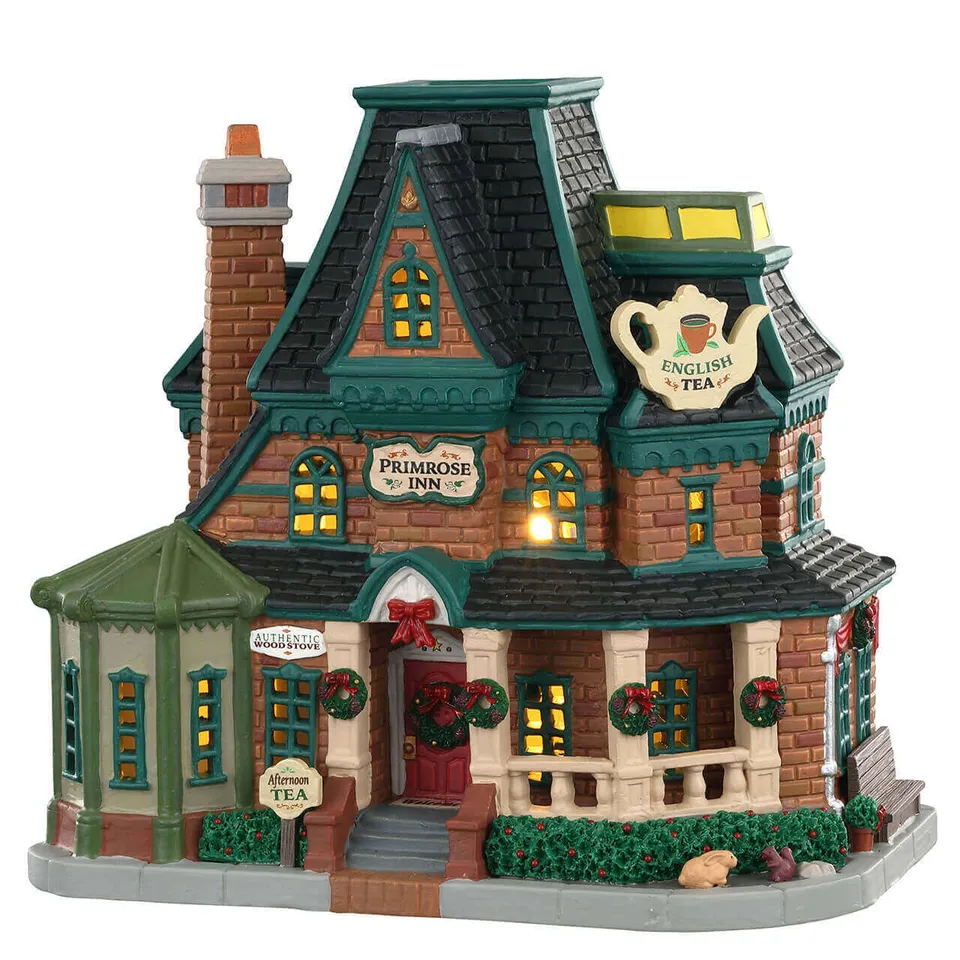 lemax-primrose-inn-miniaturhaus-caddington-village image 1