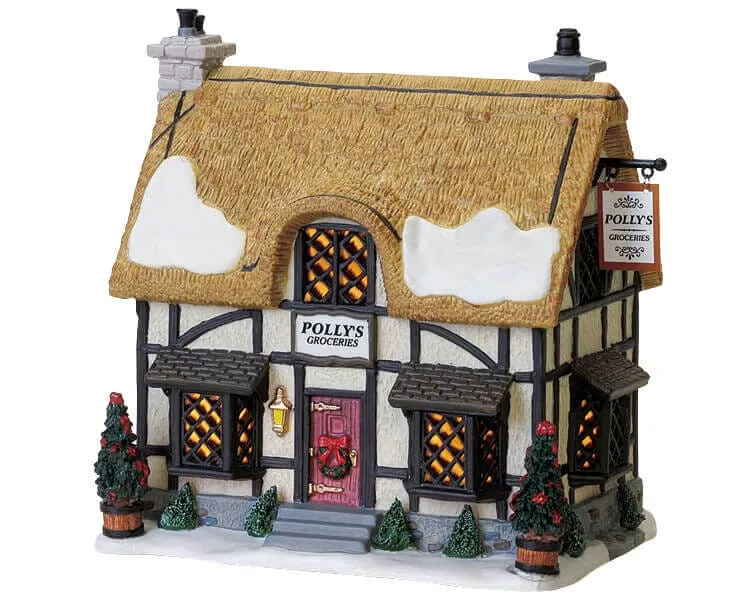 lemax-polly-s-grocery-shoppe-miniatur-laden image 1