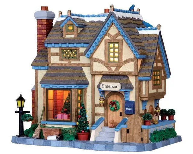 lemax-emerson-house-beleuchtetes-weihnachtshaus image 1