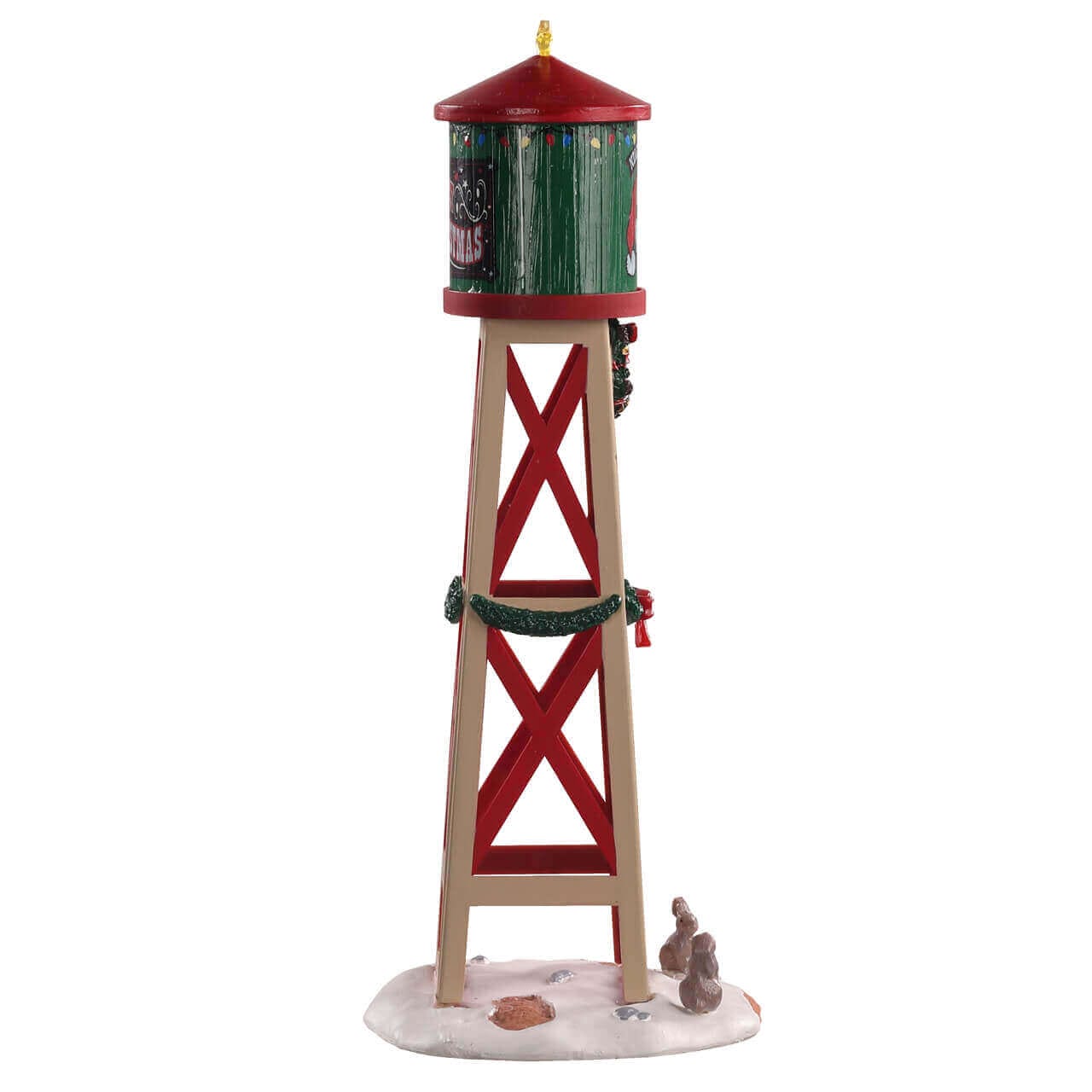lemax-rustic-water-tower-miniatur-weihnachts-wasserturm-vail-village image 2