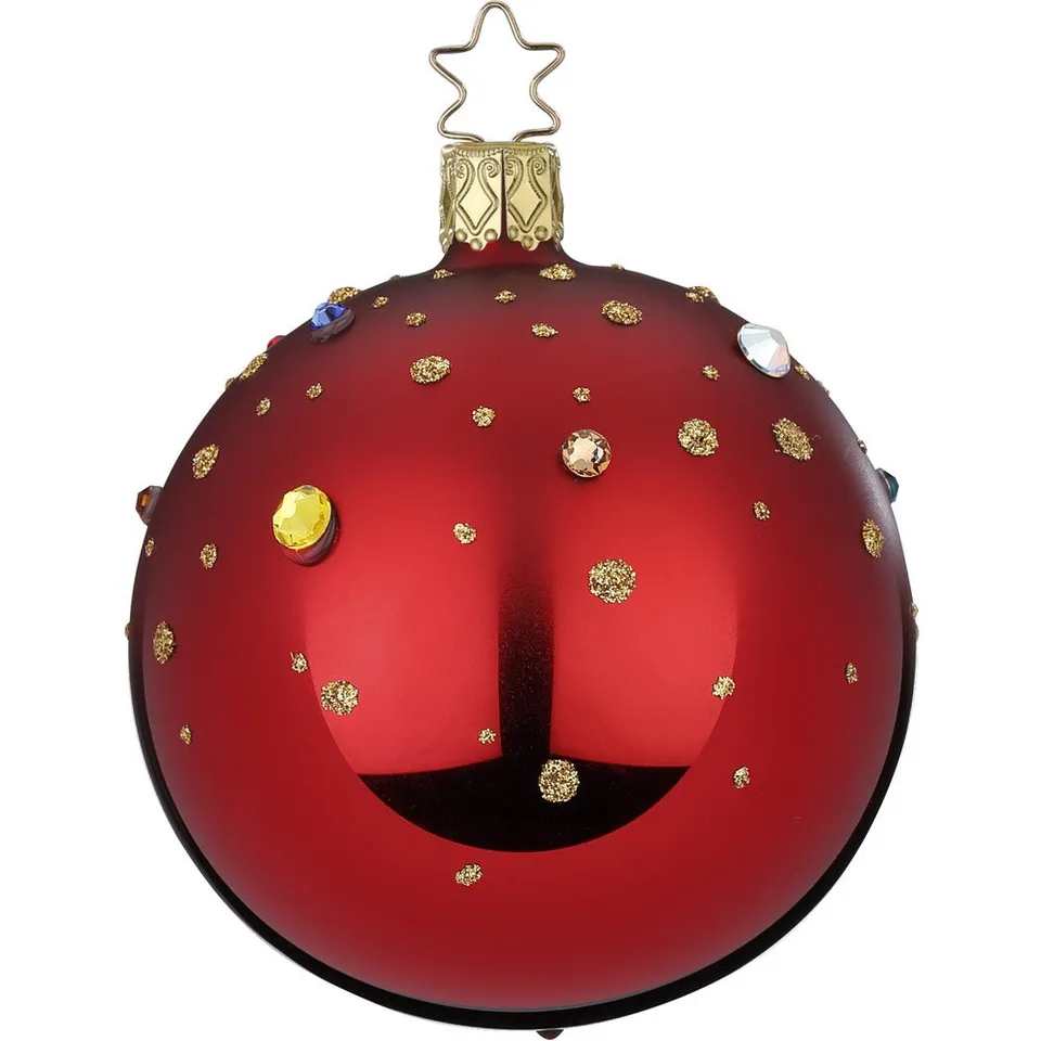 inge-glas-funkelndes-fest-christbaumkugel-8-cm-gl-nzende-glaskugel-f-r-den-weihn image 1