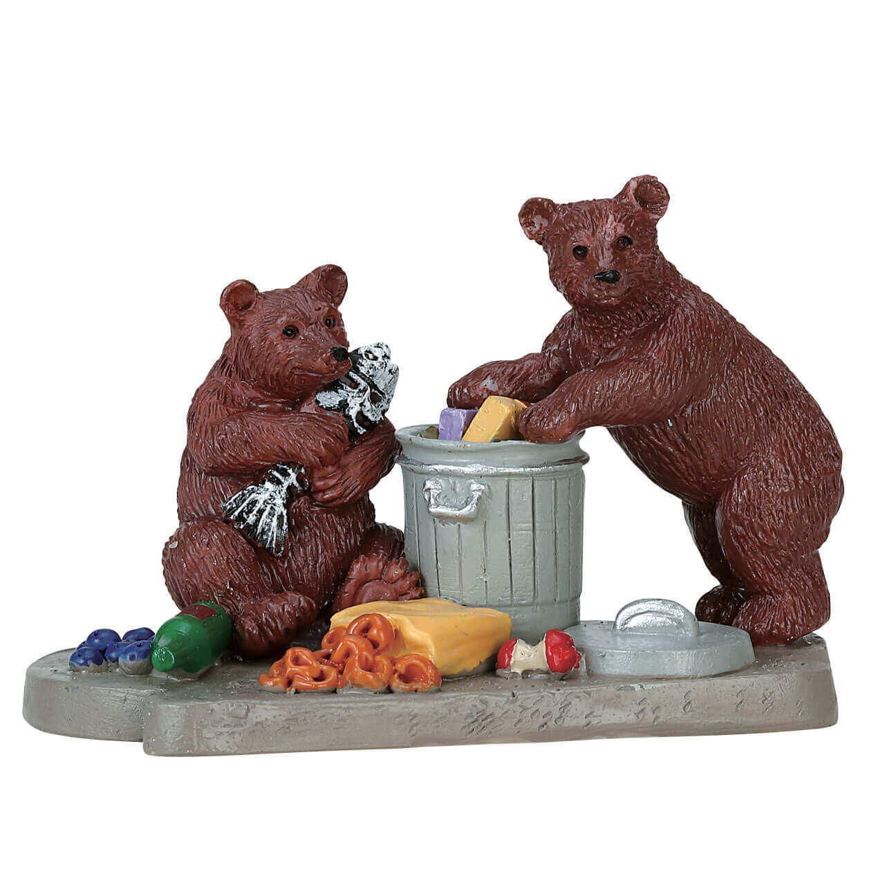 lemax-vail-village-bear-buffet-miniatur-figurenszene-b-ren image 1