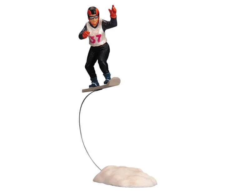 lemax-pro-snowboarder-weihnachtsdorf-miniaturfigur image 1