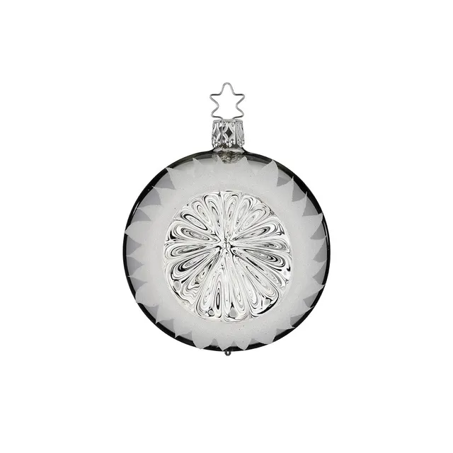 inge-glas-silberner-glanz-christbaumkugel-6-cm image 1