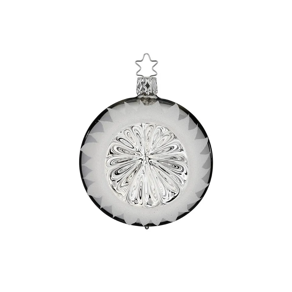 inge-glas-silberner-glanz-christbaumkugel-6-cm image 1
