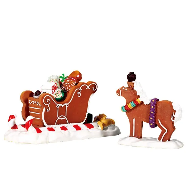 lemax-santa-s-sleighride-set-of-2-figuren-sugar-n-spice image 1