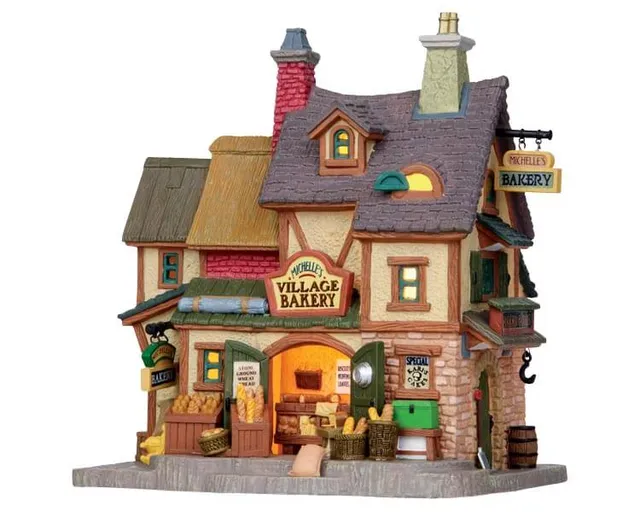 lemax-michelle-s-village-bakery-beleuchtetes-miniaturhaus image 1