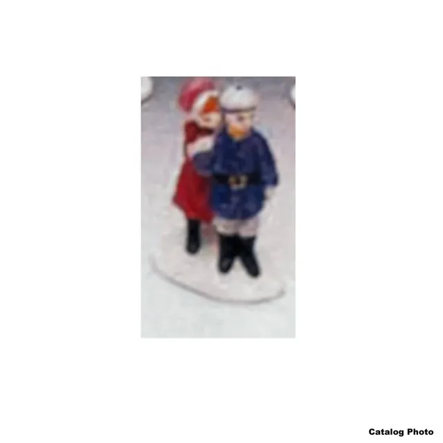 lemax-peck-on-the-cheek-miniatur-figur image 1