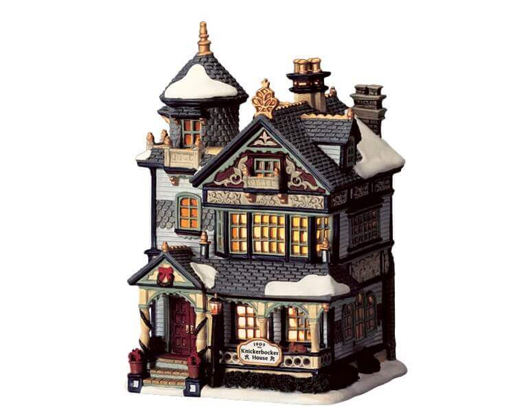 lemax-walker-residence-beleuchtetes-miniaturhaus-wohnhaus-f-r-weihnachtsdorf image 2