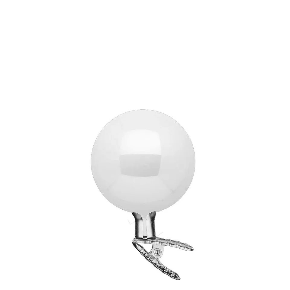 inge-glas-kugeln-auf-clip-christbaumkugel-porzellanwei-opal-8-cm image 1