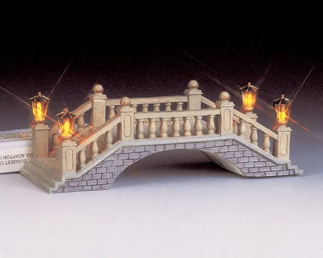 lemax-lighted-somerset-foot-bridge-beleuchtete-br-cke image 1