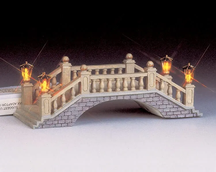 lemax-lighted-somerset-foot-bridge-beleuchtete-br-cke image 1