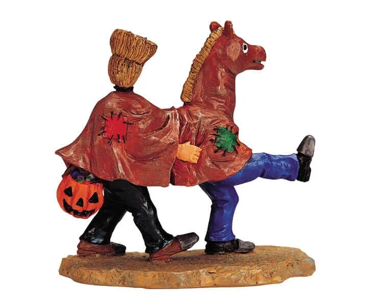 lemax-giddy-up-horsy-spooky-town-miniatur-figur image 1