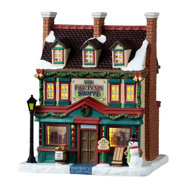 lemax-the-five-pence-shoppe-caddington-ladenhaus image 1
