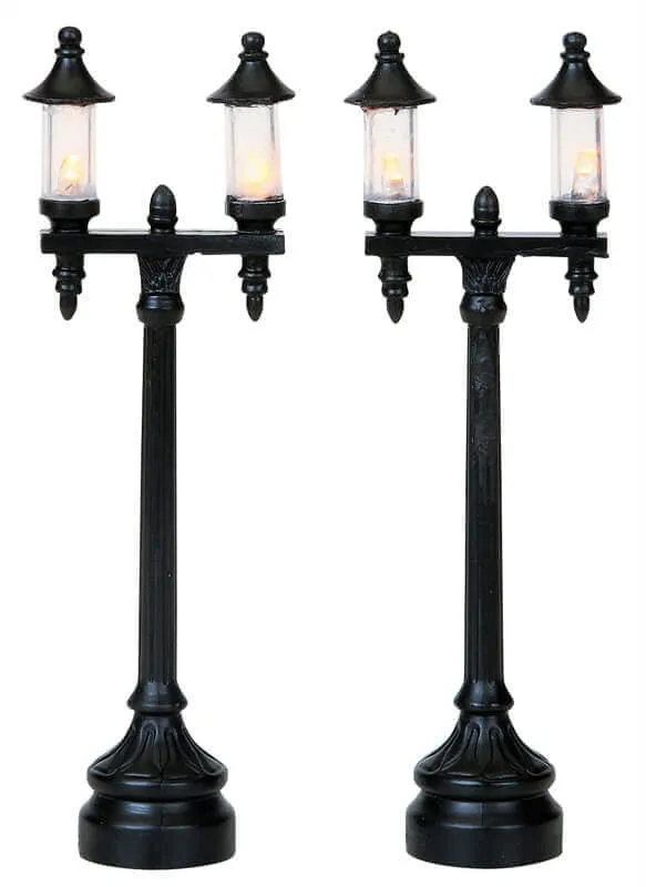 lemax-olde-town-street-lamp-miniatur-stra-enlaterne image 1