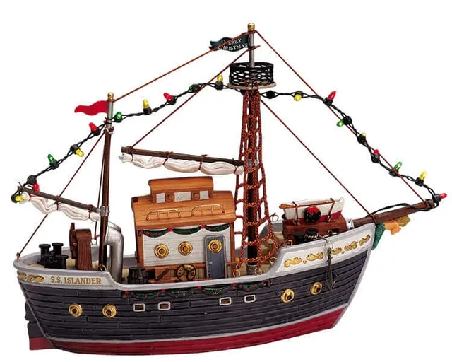 lemax-s-s-islander-miniatur-schiff image 1