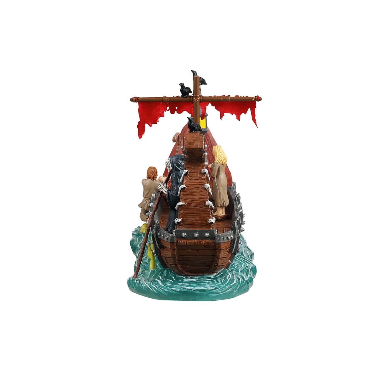 lemax-ferry-on-river-styx-spooky-town-f-hre-mit-grim-reaper image 3