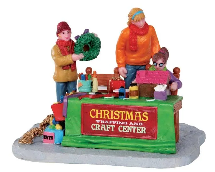 lemax-gift-wrapping-together-weihnachts-figurenszene image 1