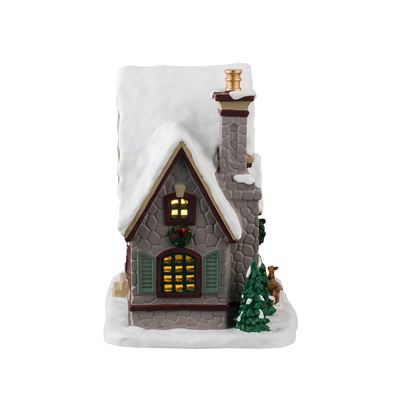 lemax-white-christmas-miniaturhaus-caddington image 2