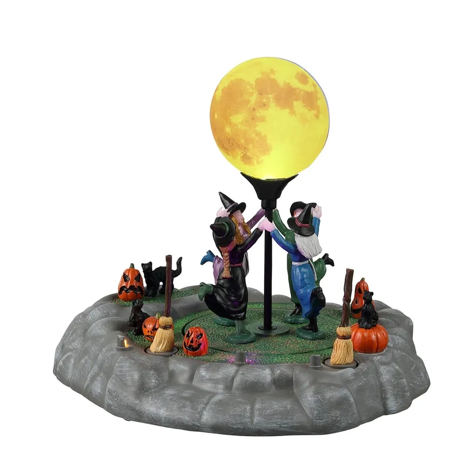 lemax-dancing-in-the-moonlight-hexen-figurenszene-mit-mond image 1